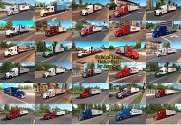 Мод Painted Truck Traffic Pack версия 3.1 для American Truck Simulator (v1.35.x, 1.36.x)