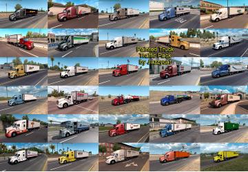 Мод Painted Truck Traffic Pack версия 3.3 для American Truck Simulator (v1.35.x, 1.36.x)