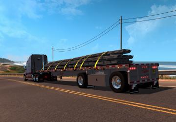 Мод Пак автономных прицепов «Fontaine Phantom Flatbed» v11.06.18 для American Truck Simulator (v1.31.x)