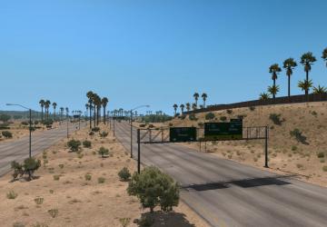 Карту PaZzMod Rebuilds/Expansions in CA, AZ & Mexico v1.0 для American Truck Simulator (v1.34.x)