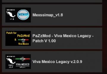 Карту PaZzMod Rebuilds/Expansions in CA, AZ & Mexico v1.4.00 для American Truck Simulator (v1.39.x)