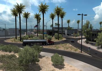 Карту PaZzMod Rebuilds/Expansions in CA, AZ & Mexico v1.1.12 для American Truck Simulator (v1.36.x)