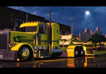 Мод Peerless 80T Lowboy версия 2.1 для American Truck Simulator (v1.59.x, 1.60.x)
