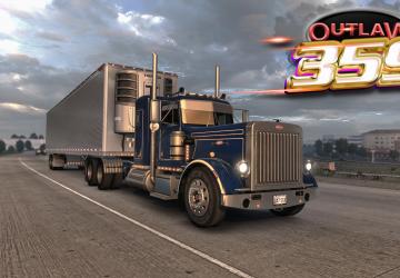 Мод Peterbilt 359 версия 1.0.5 для American Truck Simulator (v1.50.x)