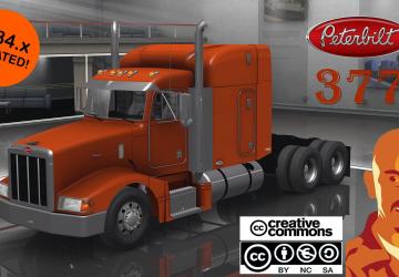 Мод Peterbilt 377 Reworked версия 1.0 для American Truck Simulator (v1.32.x, - 1.34.x)