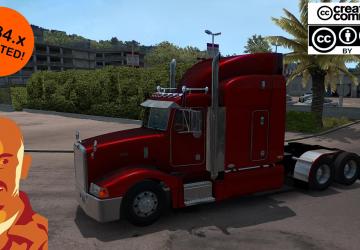 Мод Peterbilt 377 Reworked версия 1.0 для American Truck Simulator (v1.32.x, - 1.34.x)