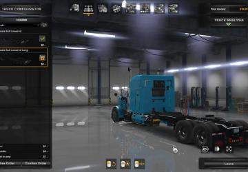 Мод Peterbilt 379 1999 Custom версия 1.4 для American Truck Simulator (v1.32.x, - 1.34.x)