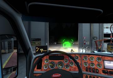 Мод Peterbilt 387 версия 1.2.1 для American Truck Simulator (v1.32.x, - 1.34.x)