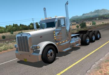 Мод Peterbilt 389 8x6 chassis mod версия 1.1.2 для American Truck Simulator (v1.37.x, 1.38.x)