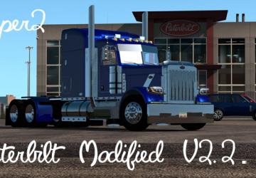 Мод Peterbilt 389 Modified версия 2.2.1 для American Truck Simulator (v1.31.x, 1.32.x)