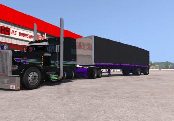 Мод Peterbilt 389 SCS Reworked версия 1.0 для American Truck Simulator (v1.38.x)
