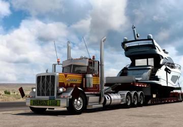 Мод Peterbuilt 389 Glider версия 6.0 для American Truck Simulator (v1.50.x)