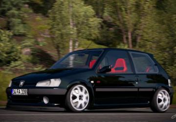 Мод Peugeot 106 GTI версия 2.3 для American Truck Simulator (v1.49.x)