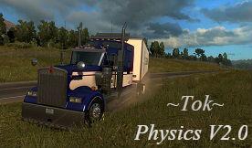 Мод Physics of the truck версия 2.0 для American Truck Simulator (v1.30.x)