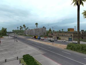 Мод Piva Weather Mod No HDR версия 1.1 для American Truck Simulator (v1.29.x, 1.30.x)