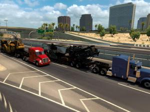 Мод Прицепы из DLC Heavy Cargo в трафик версия 1.0 для American Truck Simulator (v1.6.x, - 1.30.x)