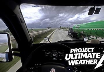 Мод Проект «Идеальная погода» версия 1.0 для American Truck Simulator (v1.58.x)