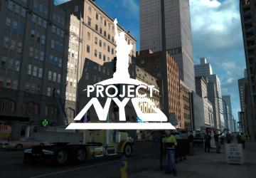 Project NYC 1:1 Manhattan, New York версия 0.1 для American Truck Simulator (v1.40.x)