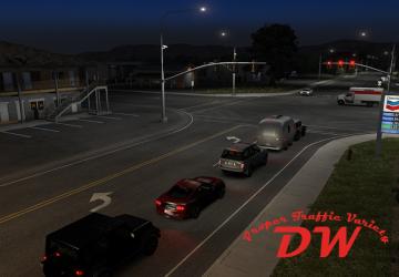Мод Proper Traffic Variety версия 1.0 для American Truck Simulator (v1.39.x)