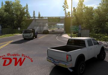 Мод Proper Traffic Variety версия 1.0 для American Truck Simulator (v1.39.x)