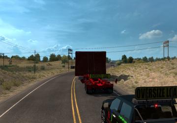 Мод Рация сопровождения версия 1.0 для American Truck Simulator (v1.35.x, 1.36.x)