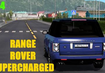 Мод Range Rover Supercharged 2008 версия 1.0 для American Truck Simulator (v1.32.x, - 1.34.x)