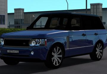 Мод Range Rover Supercharged 2008 версия 1.0 для American Truck Simulator (v1.32.x, - 1.34.x)