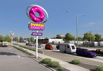 Мод Real companies, gas stations & billboards v3.01.27 для American Truck Simulator (v1.45.x)