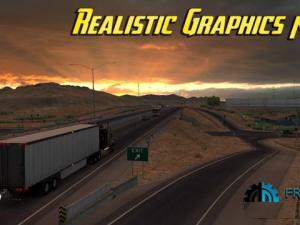 Мод Realistic Graphics Mod версия 1.8 для American Truck Simulator (v1.6.x, 1.28.x)