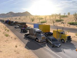 Мод Realistic Graphics Mod версия 1.9.1 для American Truck Simulator (v1.28.x, 1.29.x)