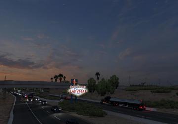 Мод Realistic Graphics Mod версия 2.1.4 для American Truck Simulator (v1.32.x)