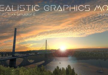 Мод Realistic Graphics Mod версия 2.3.0 для American Truck Simulator (v1.31.x, 1.32.x)