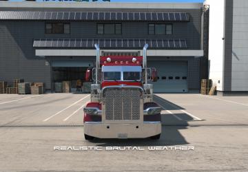 Мод Realistic Brutal Weather версия 2.0.1 для American Truck Simulator (v1.37.x)