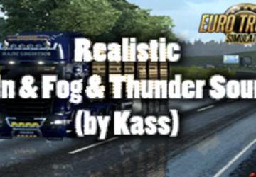 Мод Realistic Brutal Weather версия 1.0 для American Truck Simulator (v1.31.x, 1.32.x)