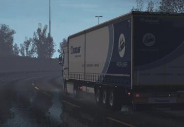 Мод Realistic Brutal Weather версия 1.1 для American Truck Simulator (v1.31.x, - 1.33.x)