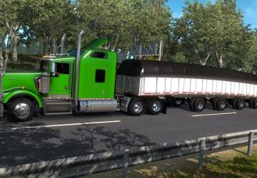 Мод Reitnouer Maxmiser Trailer версия 1.3 для American Truck Simulator (v1.32.x)