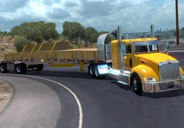 Мод Reitnouer Maxmiser Trailer версия 1.4 для American Truck Simulator (v1.32.x, 1.33.x)