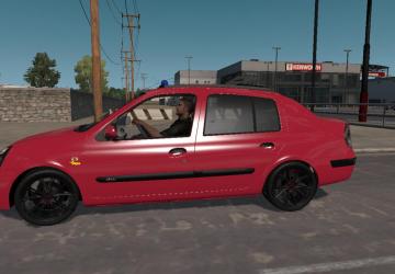 Мод Renault Clio II Symbol версия 1.0 для American Truck Simulator (v1.32.x, 1.33.x)