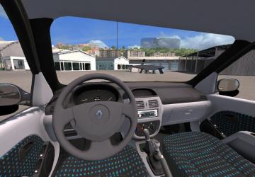 Мод Renault Clio II Symbol версия 2.3 для American Truck Simulator (v1.48.x)