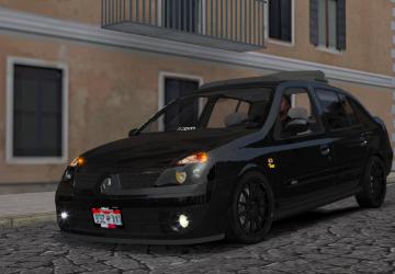 Мод Renault Clio II Symbol версия 1.1 для American Truck Simulator (v1.35.x, 1.36.x)