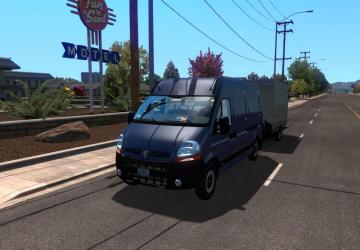 Мод Renault Master версия 1.0 для American Truck Simulator (v1.32.x, - 1.34.x)