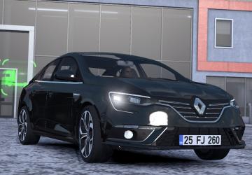 Мод Renault Megane 4 версия 2.0 для American Truck Simulator (v1.48.x)