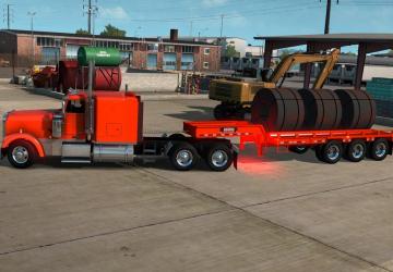 Мод Rogers FG65L Coil Trailer версия 1.0 для American Truck Simulator (v1.32.x, - 1.34.x)