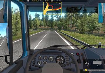 Мод Route Advisor версия 1.0 для American Truck Simulator (v1.32.x, - 1.34.x)