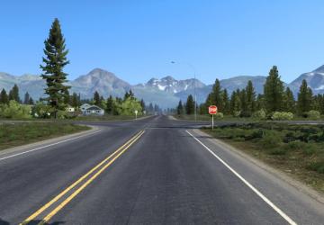 Route Alaska версия 1.7 для American Truck Simulator (v1.49.x)