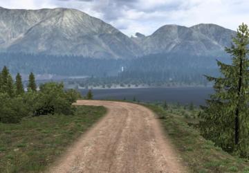 Route Alaska версия 1.7 для American Truck Simulator (v1.49.x)