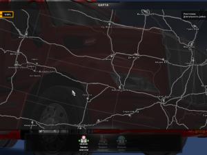 Мод Русификатор городов для карты Coast to Coast v1.0 для American Truck Simulator (v1.28.x, 1.30.x)