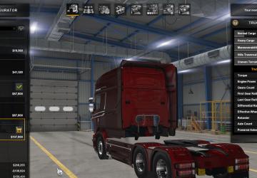 Мод Scania R & Streamline Modifications от RJL v1.2 для American Truck Simulator (v1.43.x)