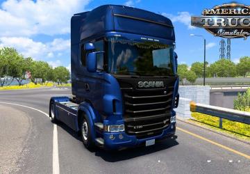 Мод Scania R & Streamline Modifications от RJL v1.2.2 для American Truck Simulator (v1.48.x)