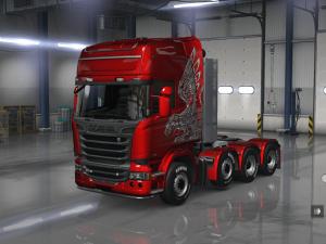 Мод Scania Trucks версия 1.3 для American Truck Simulator (v1.29.x)